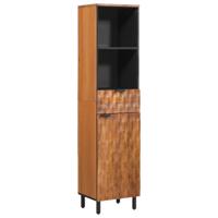 Badkamerkast Bruin 38 x 33 x 160 cm Massief Mango Hout