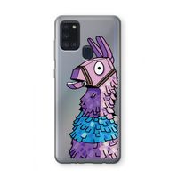 Lama: Samsung Galaxy A21s Transparant Hoesje Lama: Samsung Galaxy A21s Transparant Hoesje