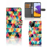 Samsung Galaxy A22 4G | M22 | Telefoon Hoesje | Geruit