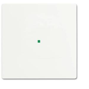 Busch-Jaeger 2CKA006220A0481 Afdekking 1-voudig free@home Wit, Verkeerswit 1 stuk(s)