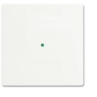 Busch-Jaeger 2CKA006220A0481 Afdekking 1-voudig free@home Wit, Verkeerswit 1 stuk(s)