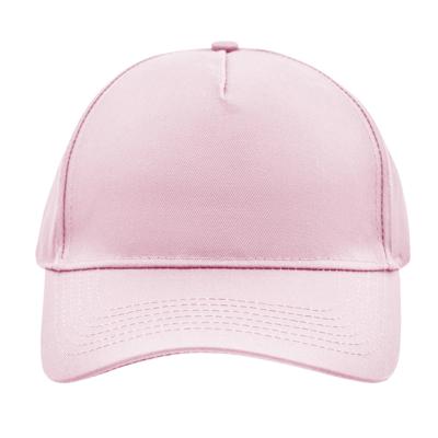 Baseball pet/cap - lichtroze - volwassenen - Voordelige caps - katoen