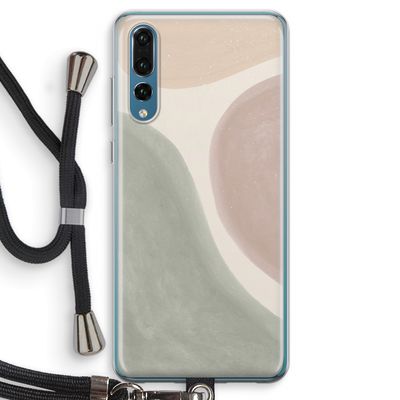 Geo #6: Huawei P20 Pro Transparant Hoesje met koord