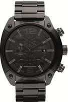 Horlogeband Diesel DZ4223 Staal Zwart 24mm