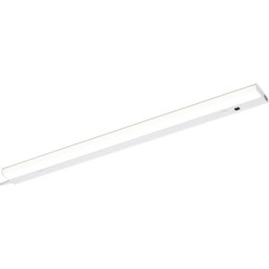 LED Keukenkast Verlichting met Bewegingssensor - Trion Simi - 15.5W - Warm Wit 3000K - Rechthoek - Mat Wit - Aluminium