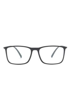 Giorgio Armani lunettes de vue à monture rectangulaire - Noir