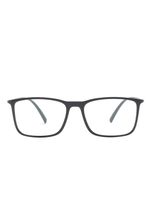 Giorgio Armani lunettes de vue à monture rectangulaire - Noir