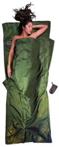 Cocoon TravelSheets 100% Zijde - Dark Olive Green