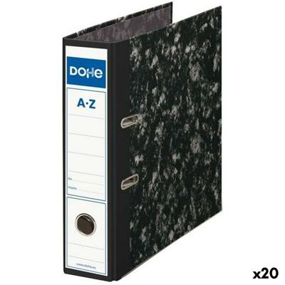 Map met hendelboog DOHE Zwart A4 28,2 x 31,8 x 7 cm (20 Stuks)