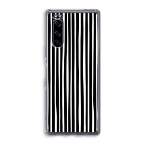 Stripes: Sony Xperia 5 Transparant Hoesje