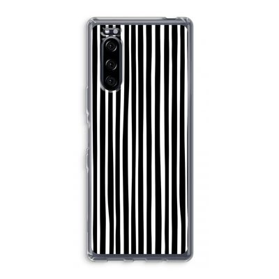 Stripes: Sony Xperia 5 Transparant Hoesje