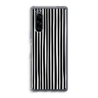 Stripes: Sony Xperia 5 Transparant Hoesje