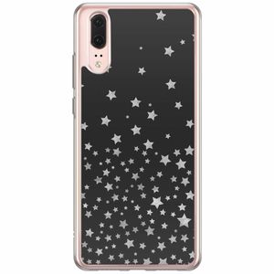 Huawei P20 siliconen hoesje - Falling stars