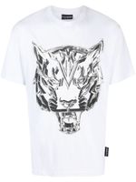 Plein Sport t-shirt SS Chrome en coton - Blanc - thumbnail