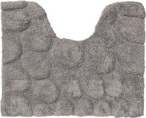 Sealskin Pebbles toiletmat katoen 50x60 cm grijs