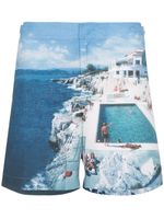 Orlebar Brown short de bain Bulldog Hulton - Bleu - thumbnail