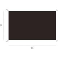Fjallraven Friluft 2 Footprint Tentgrondzeil Black One Size