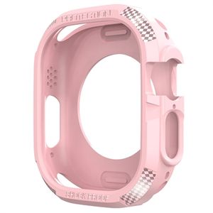 Schokbestendige Apple Watch Ultra/Ultra 2 TPU Hoesje - 49mm - Roze