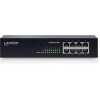 Lancom Systems GS-1108P Unmanaged Gigabit Ethernet (10/100/1000) Power over Ethernet (PoE) Zwart - thumbnail