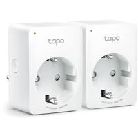 TP-Link TP-Link TAPO P100 Mini Wifi-stopcontact (2 pack) - thumbnail