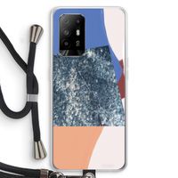 Billy: Oppo A95 5G Transparant Hoesje met koord Billy: Oppo A95 5G Transparant Hoesje met koord