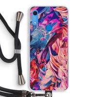 Pink Orchard: Huawei Y6s Transparant Hoesje met koord