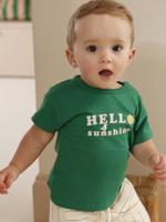 T-shirt baby jongen groen