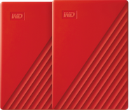 WD My Passport 4TB Red - Duo pack