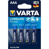 Varta - Longlife Power 4x AAA Alkaline