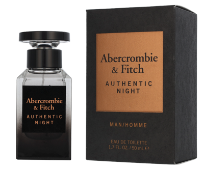 Abercrombie & Fitch Authentic Night Men Eau de toilette Spray 50 ml