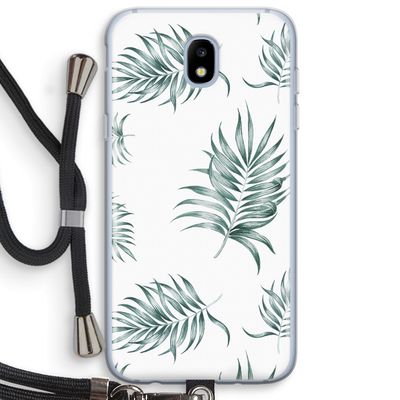 Simple leaves: Samsung Galaxy J5 (2017) Transparant Hoesje met koord