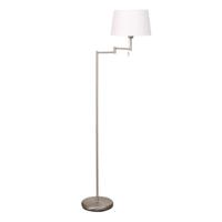 Steinhauer VloerlampMexlite 154cm metaalgrijs met witte kap - 5894ST