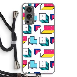 8-bit N°7: OnePlus Nord 2 5G Transparant Hoesje met koord