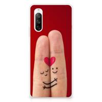 Sony Xperia 10 III | Sillicone Back Cover | Liefde - Origineel Romantisch Cadeau