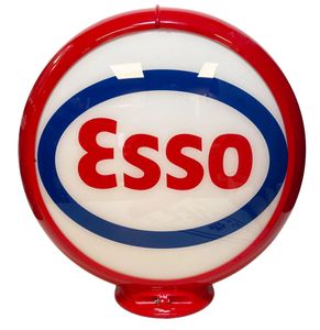 Esso Oval Logo Benzinepomp Bol - PVC Lenzen