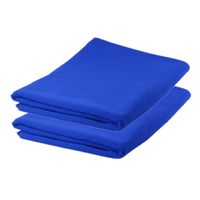 4x stuks Badhanddoeken / handdoeken extra absorberend 150 x 75 cm blauw