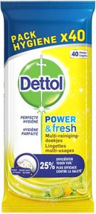 Dettol Power & Fresh Multi-Reinigingsdoekjes Citrus