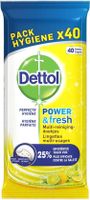 Dettol Power & Fresh Multi-Reinigingsdoekjes Citrus - thumbnail