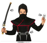 Ninja Warrior Accesoires Set Met Zwaard