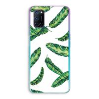 Lange bladeren: Oppo A92 Transparant Hoesje