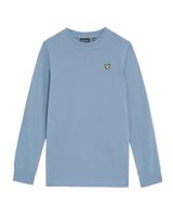 Lyle & Scott winter t-shirt jongens - blauw - longsleeve