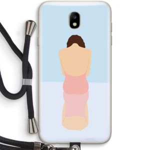 Mirror: Samsung Galaxy J7 (2017) Transparant Hoesje met koord
