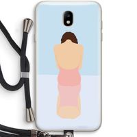 Mirror: Samsung Galaxy J7 (2017) Transparant Hoesje met koord
