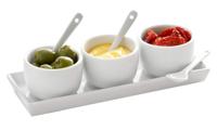 Cookinglife Dipschaaltjes Set Porselein 7-Delig Cookinglife Dipschaaltjes Set Porselein 7-Delig