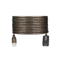 Verlengkabel USB Ewent EW1023 20 m Zwart