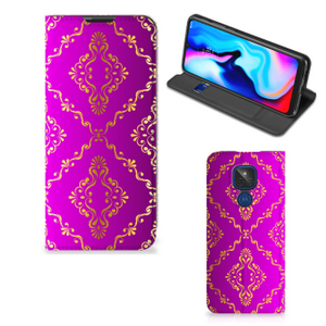 Telefoon Hoesje Motorola Moto G9 Play Barok Roze