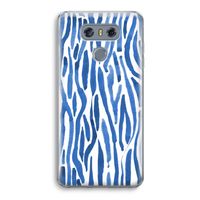 Blauwe nerven: LG G6 Transparant Hoesje