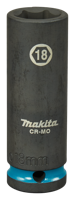 Makita Krachtdop Impact Black, 1/2 18mm lang - E-16483