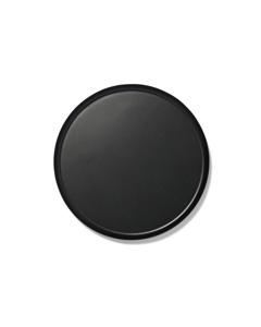 HEMA Kaarsonderzetter - Ø 25 Cm - Zwart (zwart)