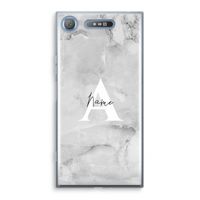 Ivory Marble: Sony Xperia XZ1 Transparant Hoesje
